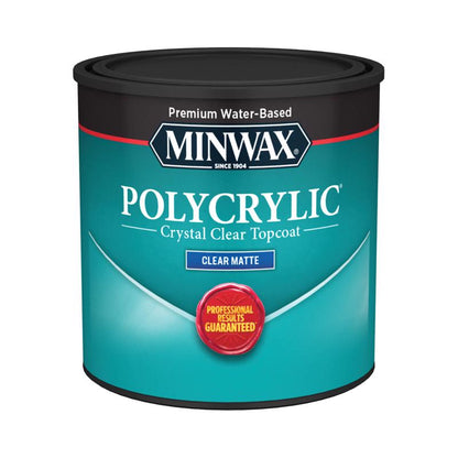 MW POLYCRYLIC MAT 1/2 PT - Pack of 4