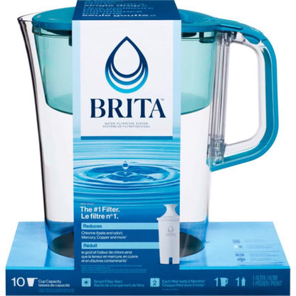 WTR FLTR PTCHR 10CUP BLU