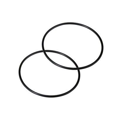 Emery Jensen replacement orange rubber round water filtration part, 4-inch diameter, for use in filtration systems.