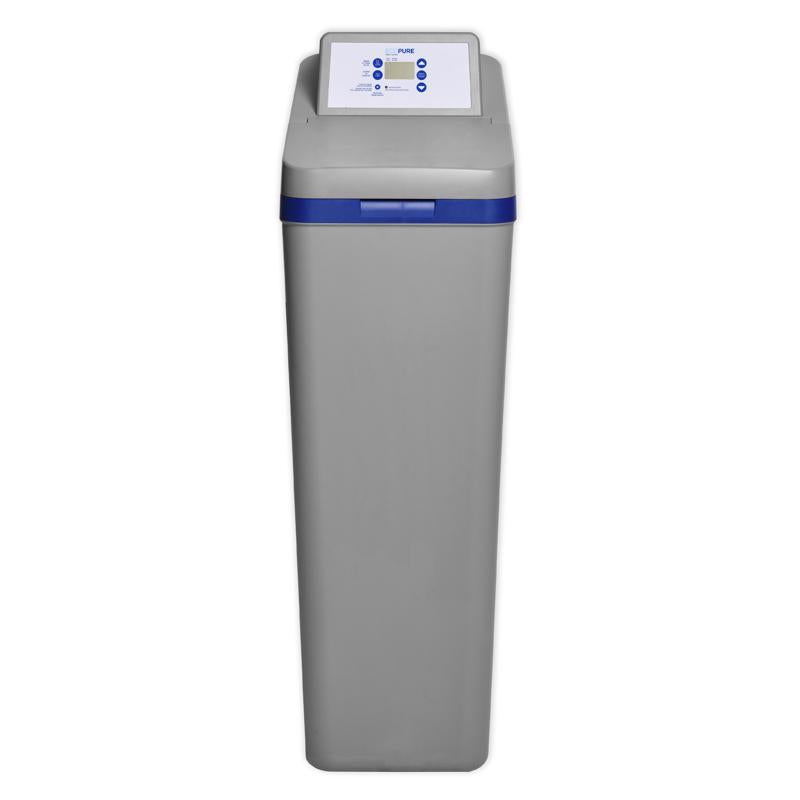 Emery Jensen Hybrid Water Softener System in 31KGRN, showing the compact water softening unit with control valves and hoses.