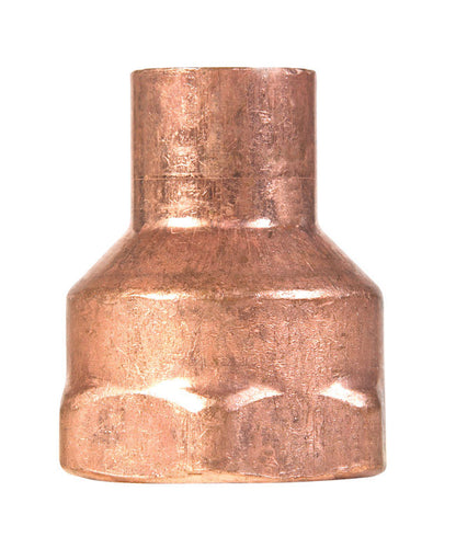 Emery Jensen water supply fitting adapter 1/2 inch COPR to 3/4 inch FPT male threaded connection for plumbing.