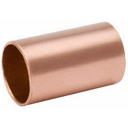 COUPL W/o STOP 3/4" CPPR - Pack of 50