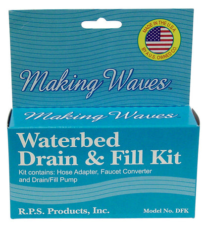 Drain/fill KIT WATERBED
