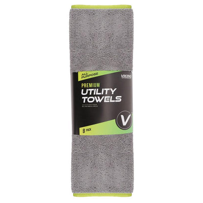 Emery Jensen Monster Utility TWEL 8-pack wax and cleaning cloths, soft fabric for polishing and cleaning surfaces.