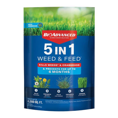 Weed&feed 5 IN 1 9.6lb