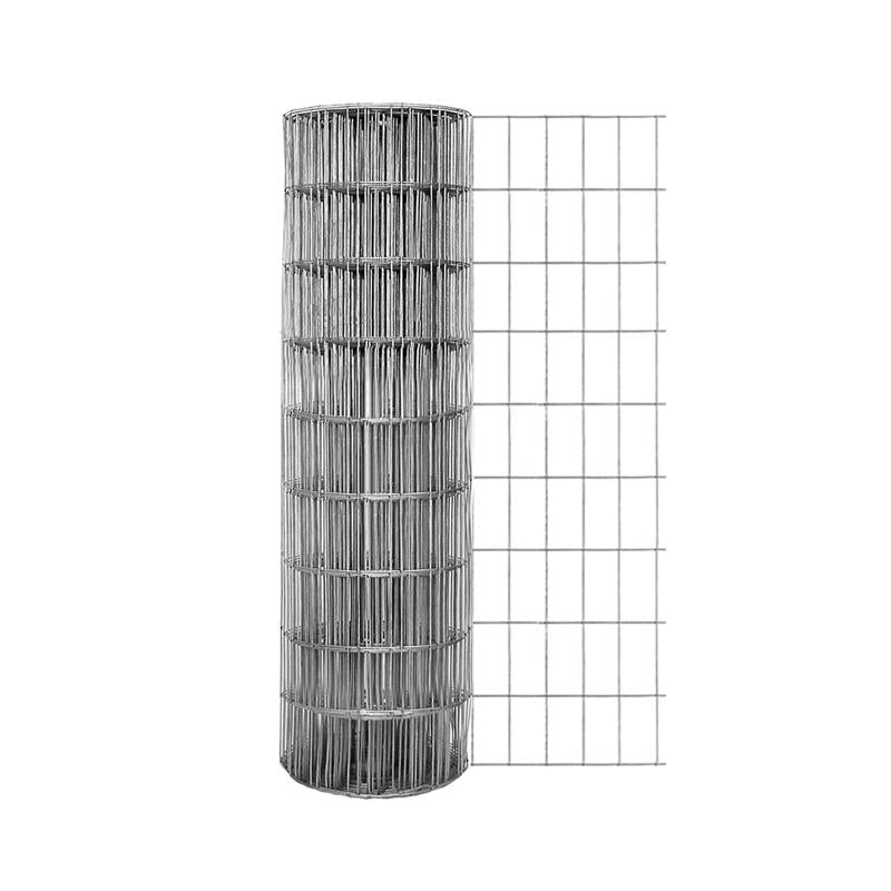 Emery Jensen welded wire fence with 14 gauge steel wire, 2x4 inch grid, 36x100 feet roll for durable fencing applications.