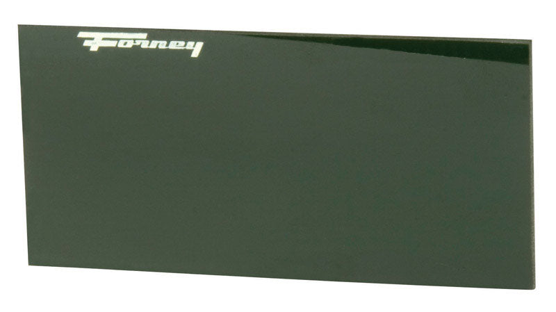 Emery Jensen welding accessories Lens Shade #10, 2" x 4 1/4", protective welding lens for eye safety and welding tasks.