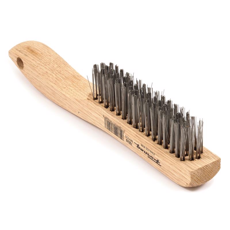 SHOE HNDLE WIRE BRUSH SS