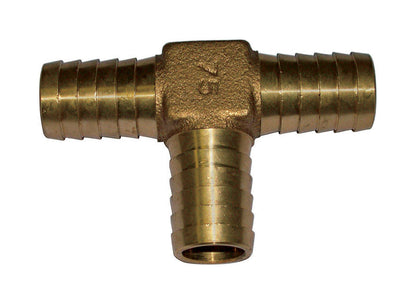INSERT TEE BRASS 3/4" LL