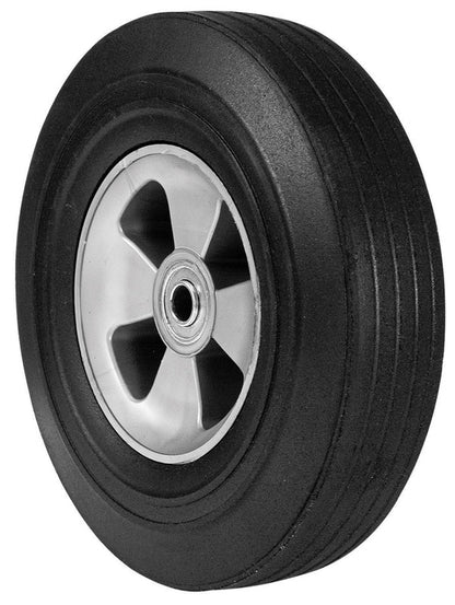 Emery Jensen 10-inch wheelbarrow and cart tire with off-road tread for durable outdoor use