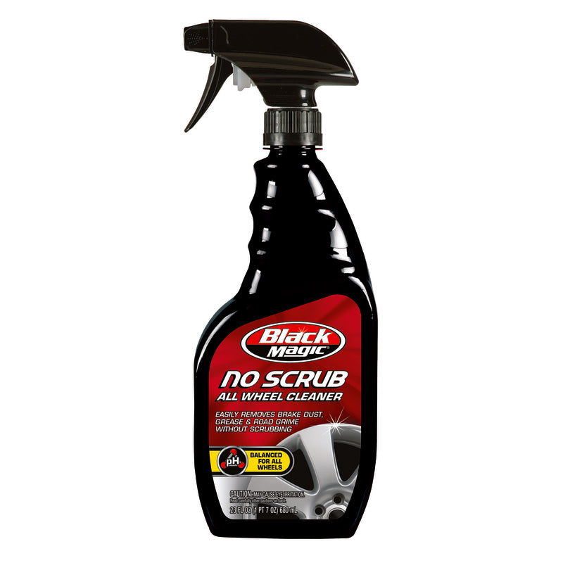 Emery Jensen Cleaner All Wheel 23oz, pack of 6, wheel care product with spray bottles for cleaning vehicle wheels.