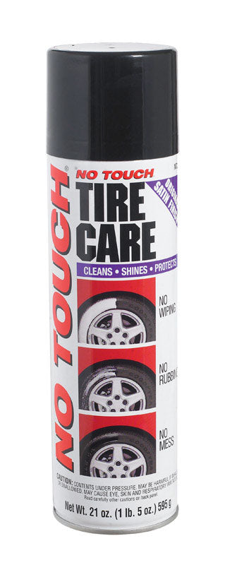 Emery Jensen CLEANR TIRE NOTOUCH 21oz wheel care product bottle for tire cleaning and maintenance.