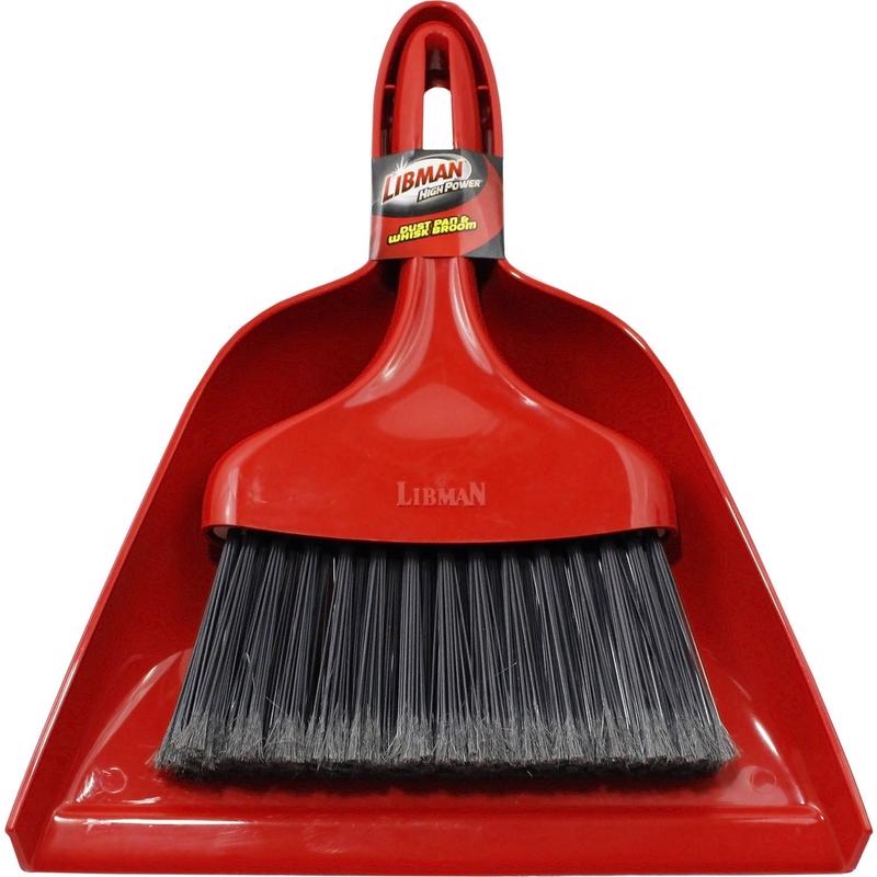 DUST PAN W/whisk BROOM