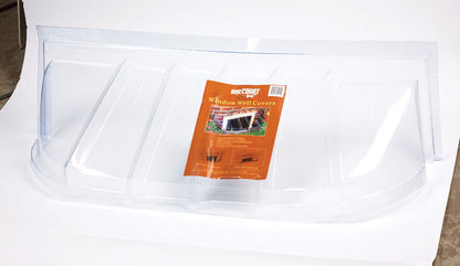 Emery Jensen window well cover, 43x14x12 inches, durable protective cover for basement window wells.