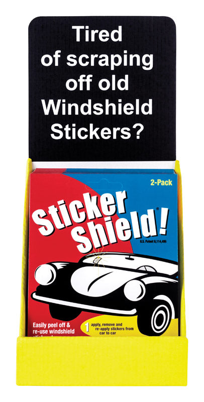 STICKER SHIELD FILM 2PK - Pack of 50