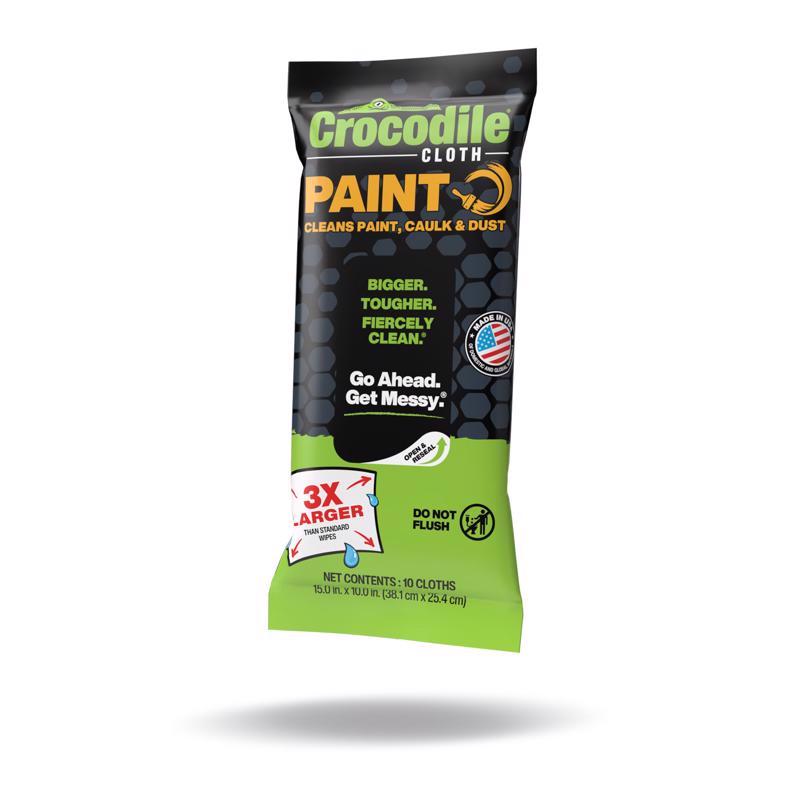 Emery Jensen wiping rags, CLNNG CLTH PNT 15-inch, 10-pack, reusable cleaning cloths for industrial and household use.