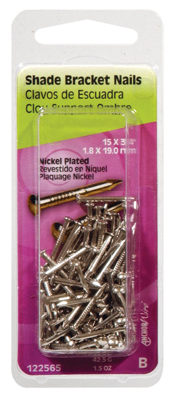 NAIL SHADE BRACKET3/4X15 - Pack of 6