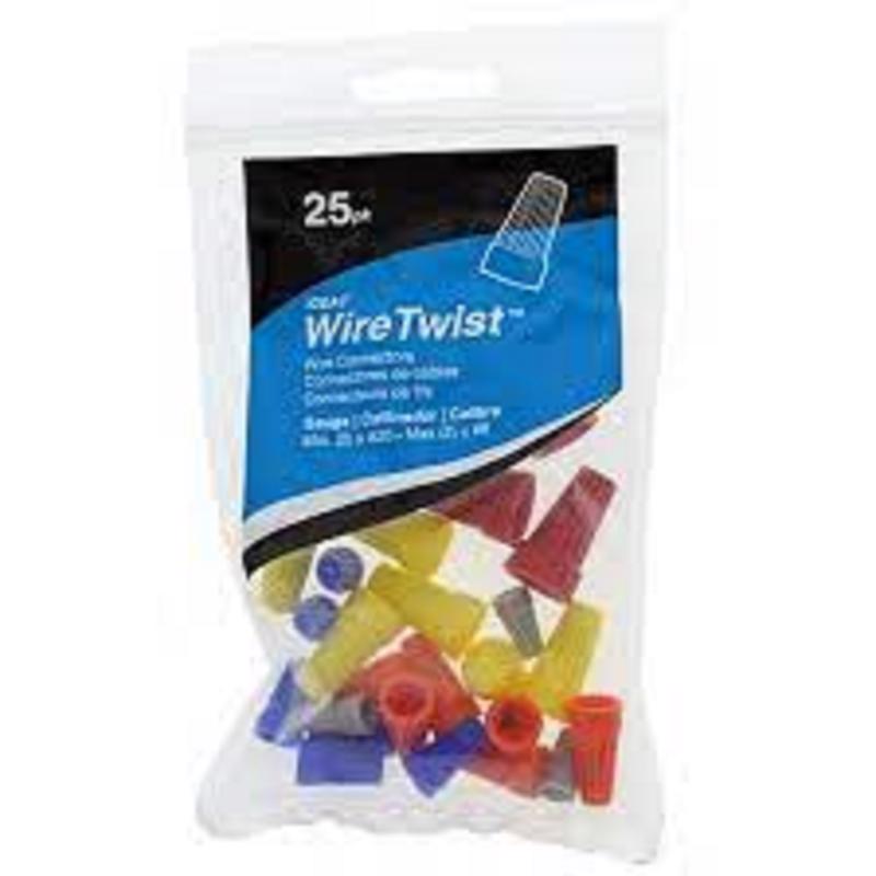 WIRE CONNCTORS ASST 25PK