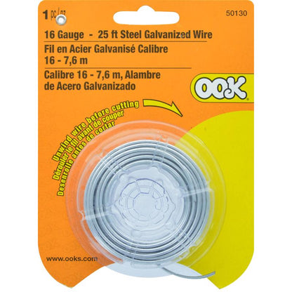 STEEL WIRE 16GA 25'