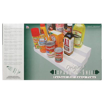 Emery Jensen wire organizer shelf expand original white, versatile storage solution with multiple compartments for organization