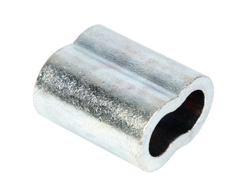 Emery Jensen aluminum cable sleeve for wire rope clips, 1/16 inch diameter, durable and suitable for securing wire ropes.