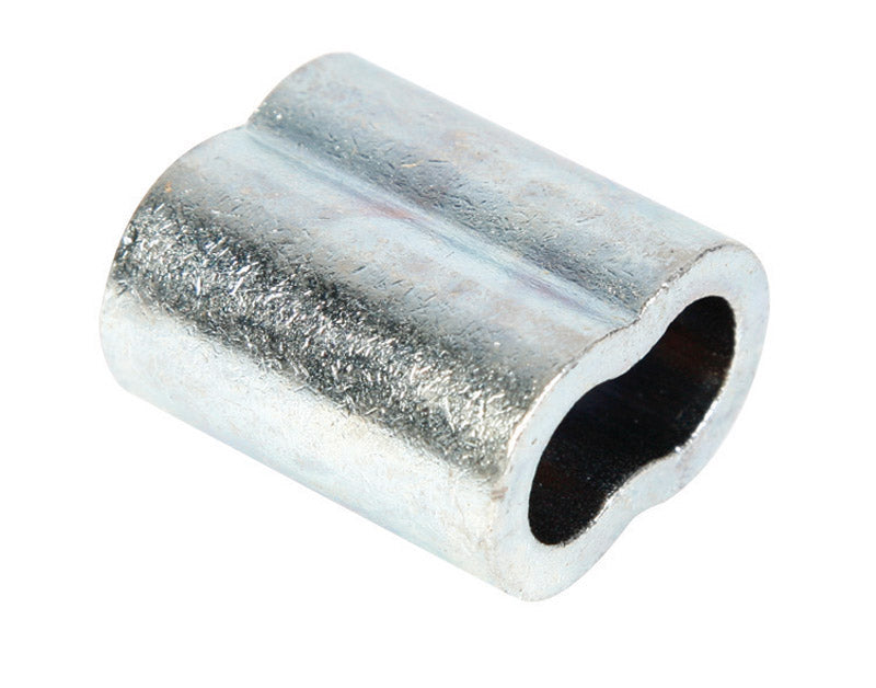 Emery Jensen wire rope clips with 3/32-inch aluminum cable sleeve for secure cable fastening and wire management.