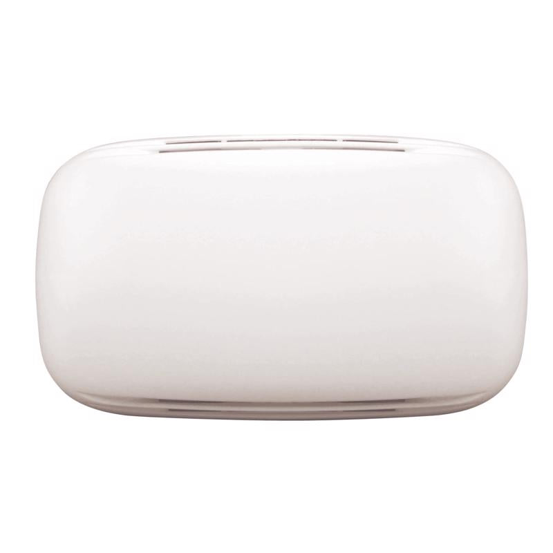Emery Jensen wired doorbell chime in contemporary white with a sleek wall-mounted design for home entry alert.
