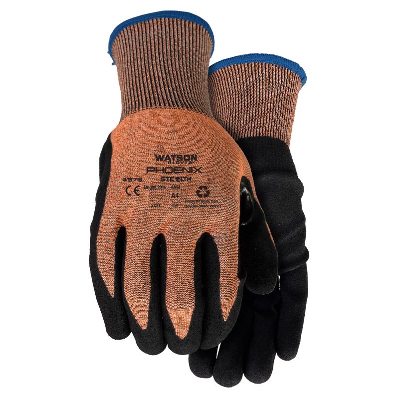 Emery Jensen women's dipped gloves in PRTCTV GLV STLTH PHNX M style, featuring a protective dipped design and stylish appearance.
