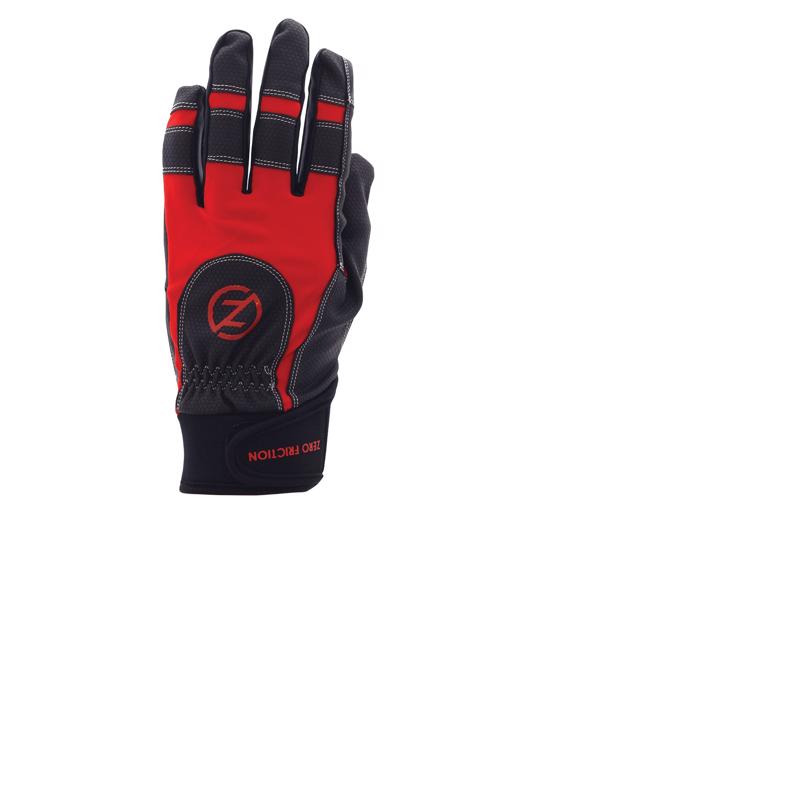 WORK GLVS PLYTHN Blk/red