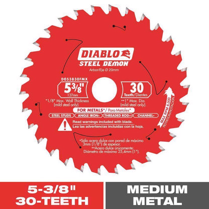 DIAB SAW BLD 5-3/8"X30T