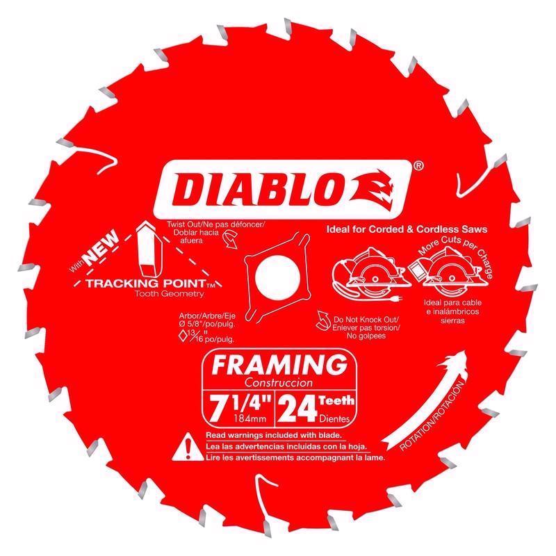 TP FRM BLD 24T 7-1/4"3PK