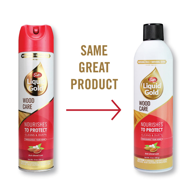 Emery Jensen CLEANR LIQ GOLD ORIG wood cleaner, 10oz bottles, pack of 6, for polishing and restoring wood surfaces