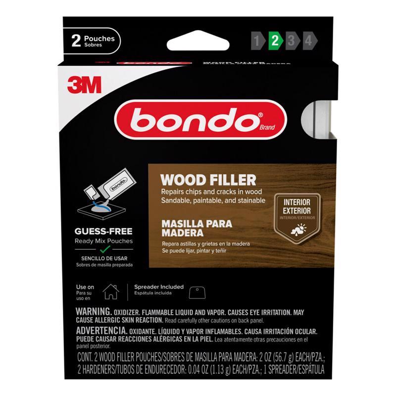 WOOD FILLER YELLOW 2OZ