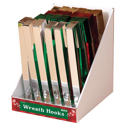 ASSRT WREATH HOOK 1PK - Pack of 24