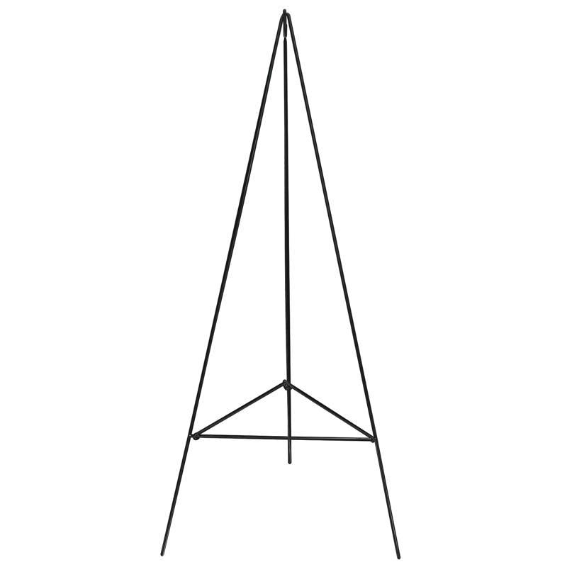 Emery Jensen metal wreath hooks, 45-inch easel wreath stand with sturdy hooks for decorative wreaths.
