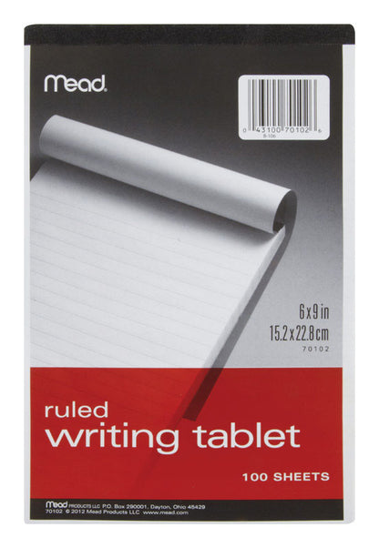 TABLET RULED 6X9"100CT - Pack of 6