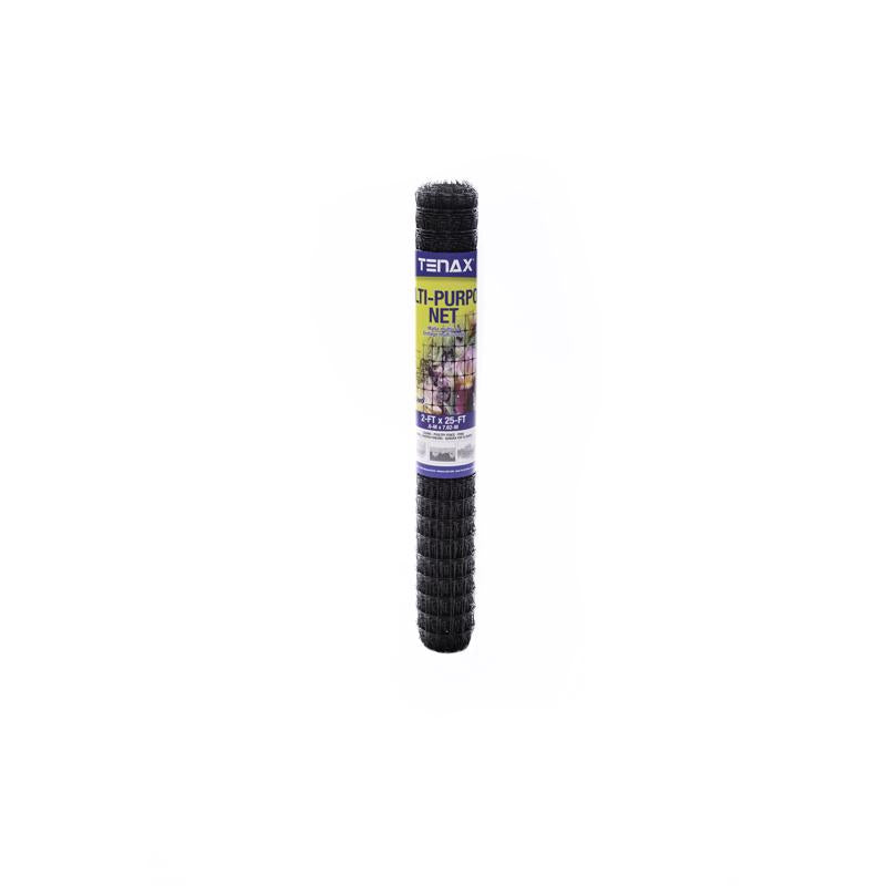 Emery Jensen multipurpose yard fence net, 2x25 feet, lightweight and versatile for garden, pet, or construction use.