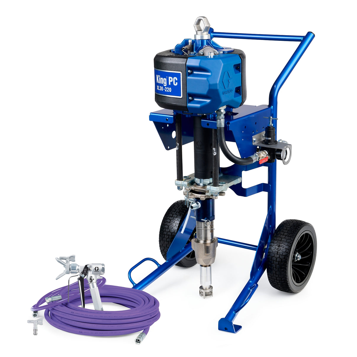 Graco King 30:1 Airless Sprayer complete kit with spray gun and accessories for professional painting projects