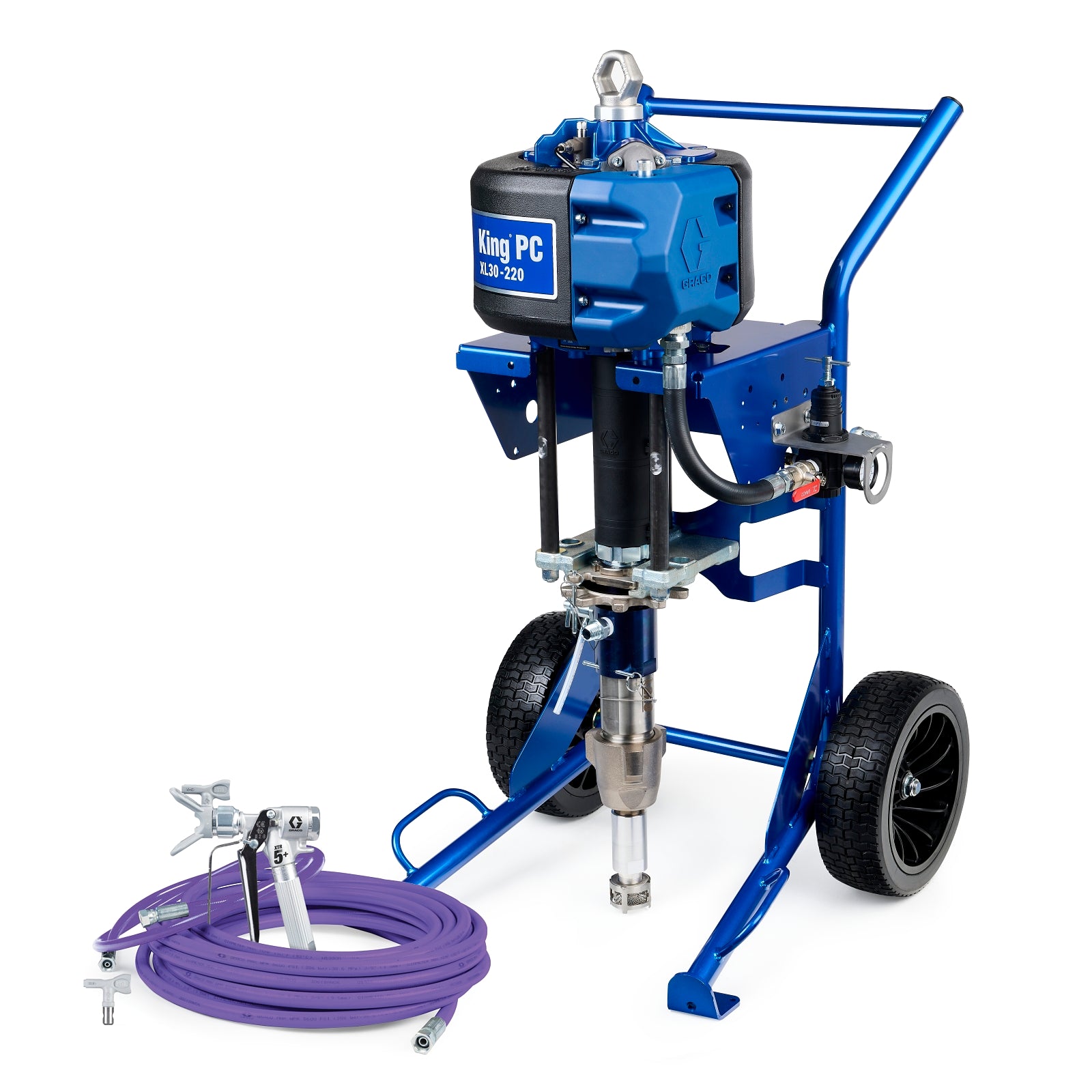 Graco King 30:1 Airless Sprayer complete kit with spray gun and accessories for professional painting projects