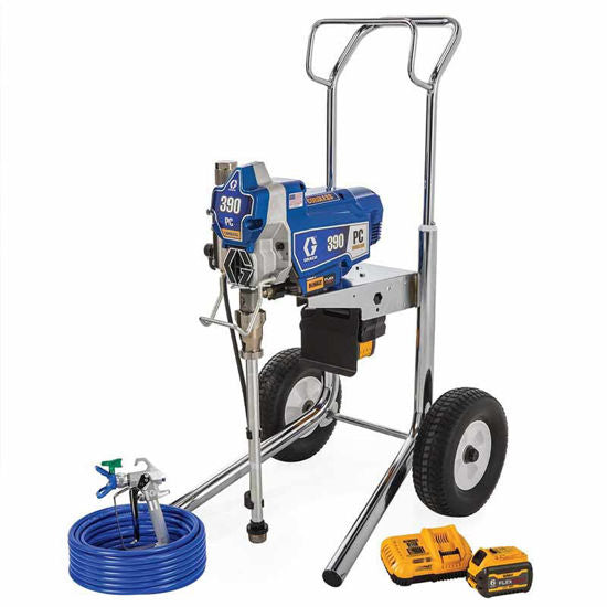 Graco 390 PC Cordless Airless Paint Sprayer, Hi-boy