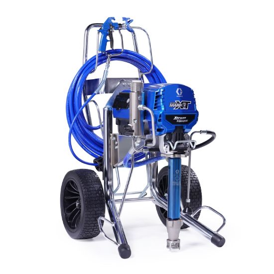 Graco Mark V XT HD 3-in-1 Contractor Series electric airless paint sprayer with spray gun and hose for professional painting tasks