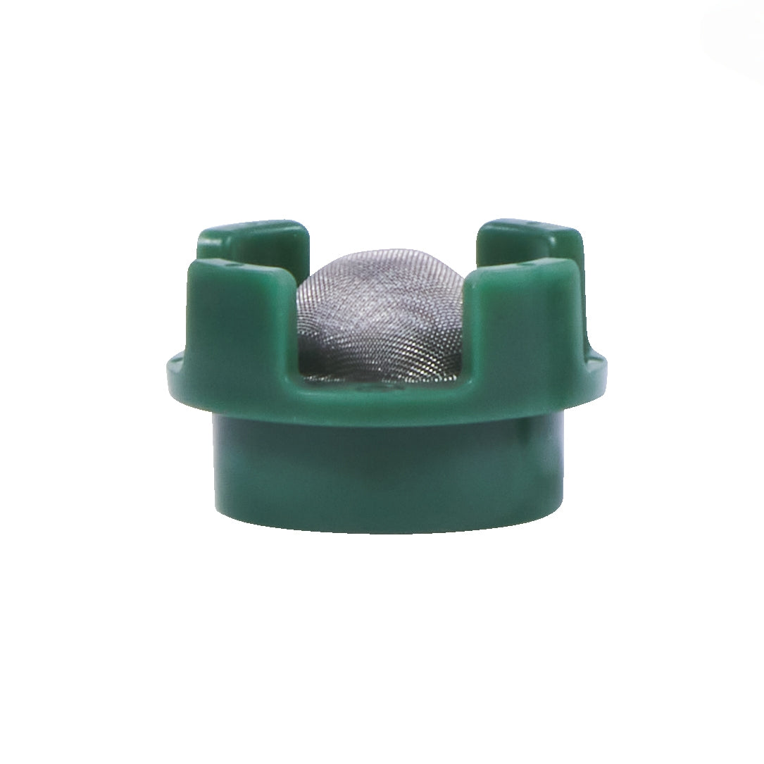 Graco fluid stain dome filter component for paint sprayers, showing the clear plastic filter and related parts.