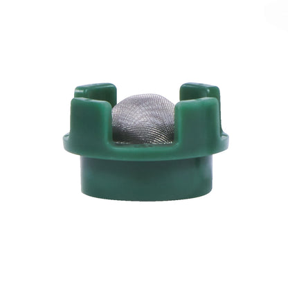 Graco fluid stain dome filter component for paint sprayers, showing the clear plastic filter and related parts.