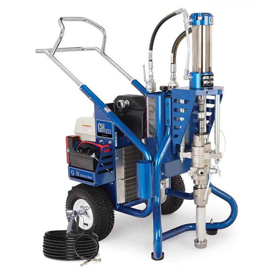 Graco GH 933ES Heavy Duty Hydraulic Airless Sprayer, Complete Model