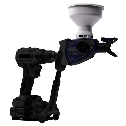 Graco handheld sprayer kit with detail cup, lids, liners, plugs, and cups for precise painting and spraying tasks.