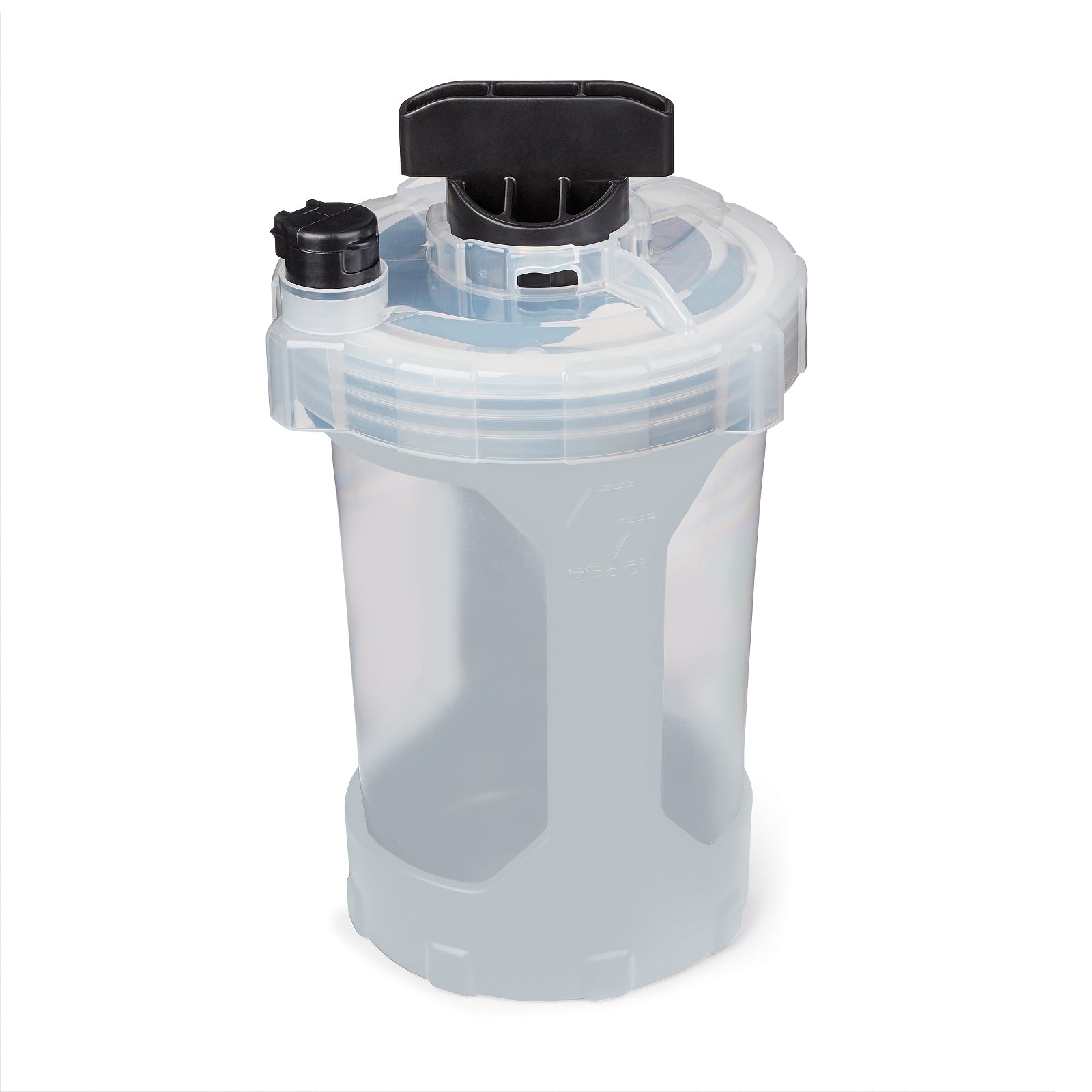 Graco FLEXLINER Complete 42oz handheld sprayer kit with lids, liners, plugs, and cups for paint or coating applications.