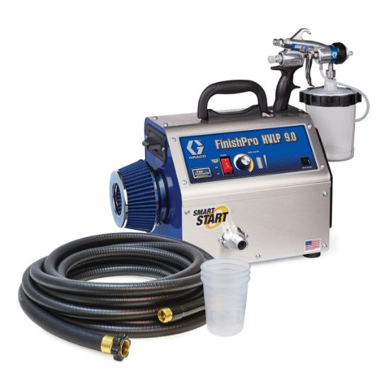 Graco FinishPro HVLP 9.0 Procontractor Series fine finish sprayer for smooth painting projects