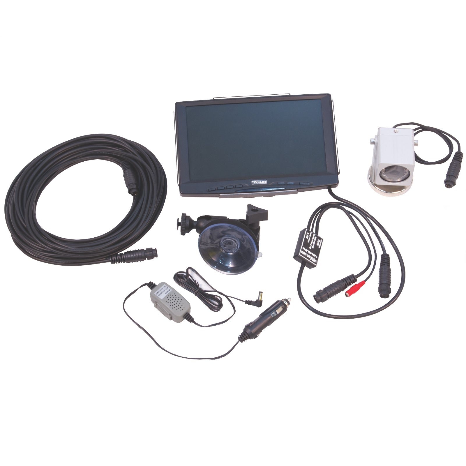 Graco RoadLazer system camera showing road view for line striping control and inspection.