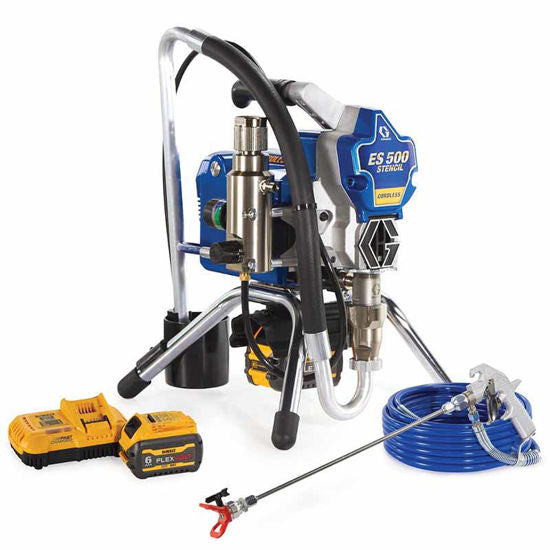 Graco ES 500 Battery-powered Airless Stencil Rig