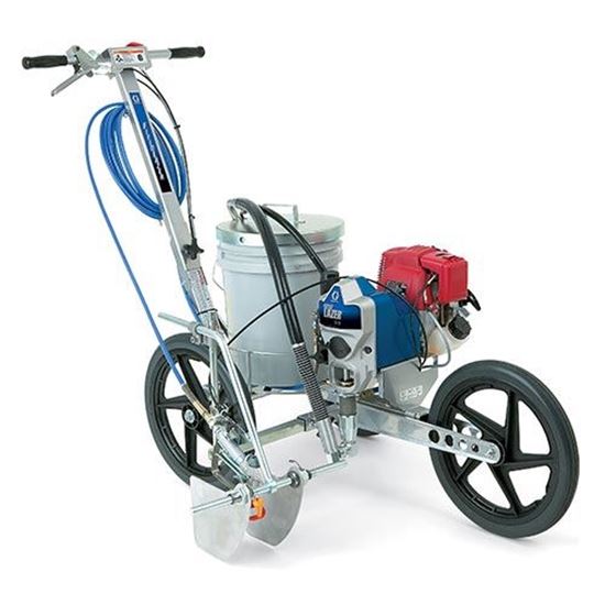 Graco Fieldlazer S100 sports field line striping machine used for marking athletic fields with precise lines.